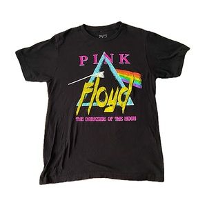 Dope Dark Side Of The Moon Pink Floyd Colorful Shirt Men’s Medium Made 2023